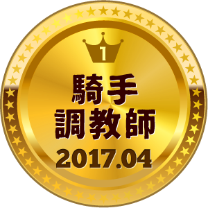 いいねランキング 騎手・調教師 1位