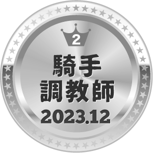 いいねランキング 騎手・調教師 2位