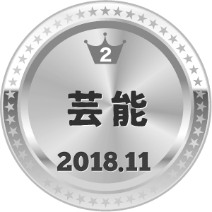 いいねランキング 芸能 2位