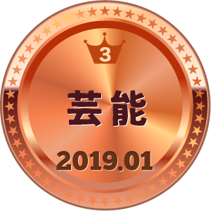いいねランキング 芸能 3位