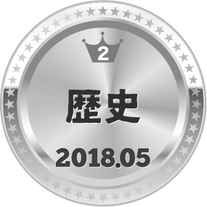 いいねランキング 歴史 2位