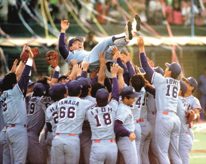 90年代に隔年で3度の日本一に輝いた野村ヤクルト