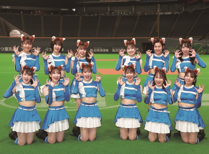 プロ野球チアリーダー 球場を彩る女神たちメンバーを紹介