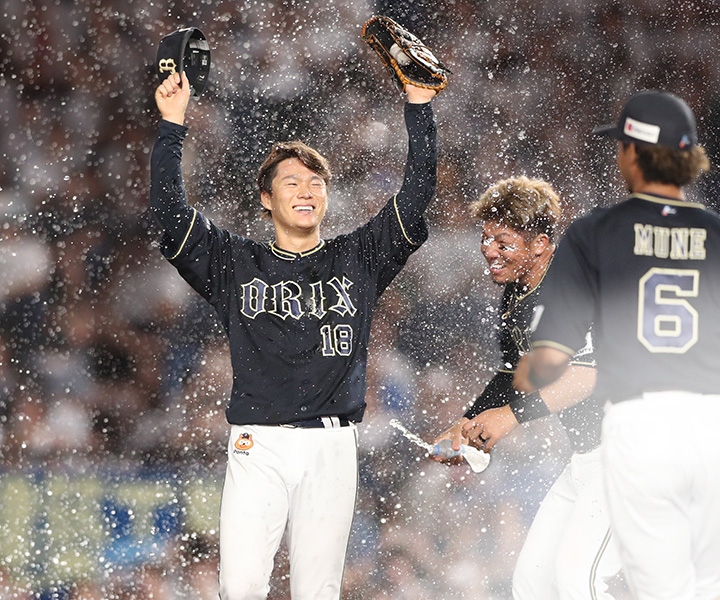 2年連続、自身2度目のノーヒットノーランを達成したオリックス・山本由伸