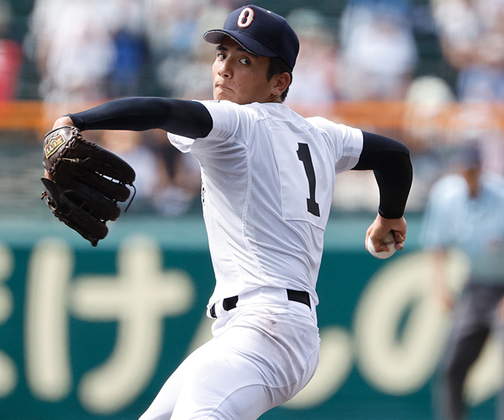 2023年プロ野球ドラフト会議注目選手の東恩納蒼[沖縄尚学]