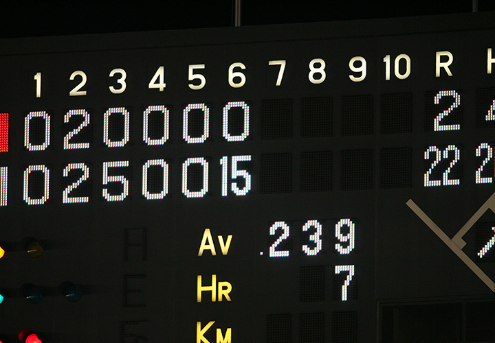 2009年6月11日のロッテ対広島で記録された1イニング15得点