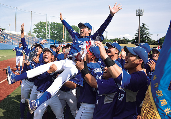 3連勝で北関東大会を勝ち抜き満開の笑顔が咲いた。自信を持って本大会に臨む