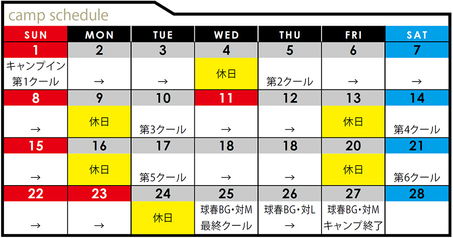 球春BG=2026球春みやざきベースボールゲームズ、対戦相手のアルファベット表記はNPB12球団