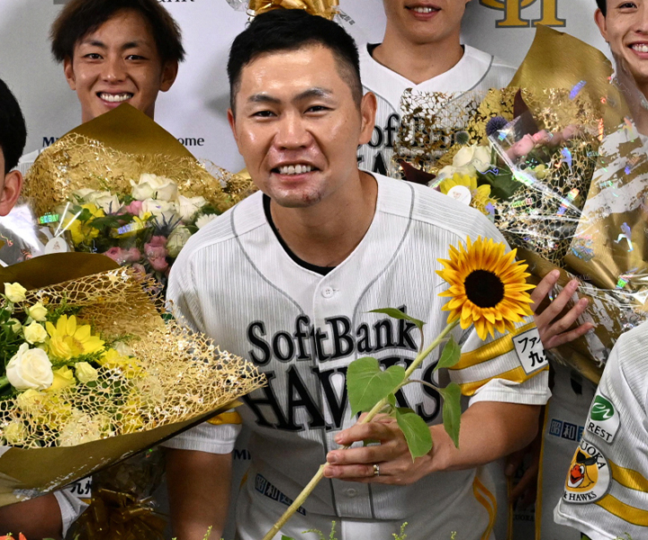 26年シーズン限りで引退を表明した中村晃