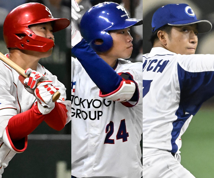 左から中津大和、藤澤涼介、樋口新