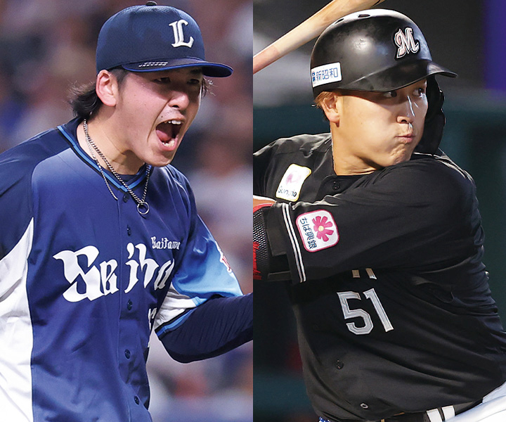 隅田知一郎、山口航輝(右)