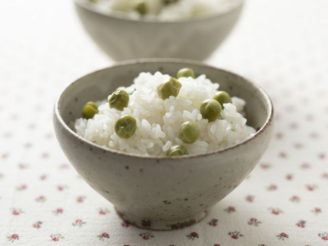 えんどう豆ご飯の作り方 小林カツ代の家庭料理 Katsuyoレシピ