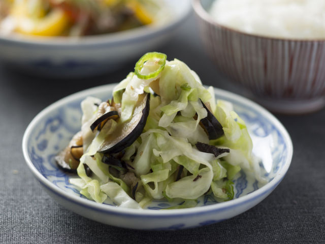 なすとキャベツの即席漬けの作り方｜小林カツ代の家庭料理｜KATSUYOレシピ