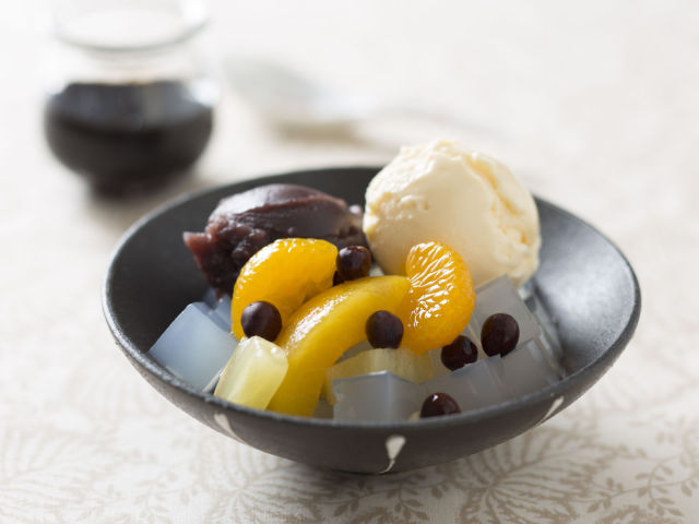 クリームあんみつの作り方｜小林カツ代の家庭料理｜KATSUYOレシピ