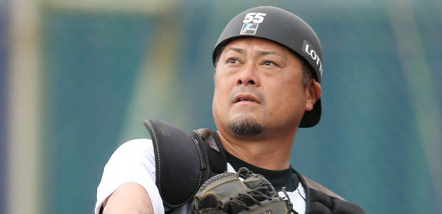 細川亨  捕手