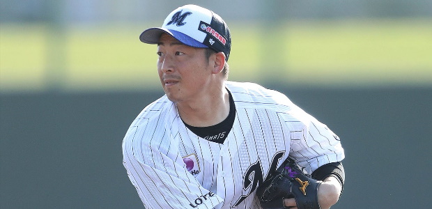 美馬学 千葉ロッテマリーンズ 投手