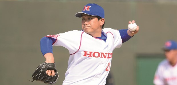 東野龍二 Honda 投手