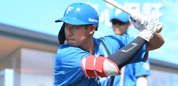 阪口樂 北海道日本ハムファイターズ 内野手