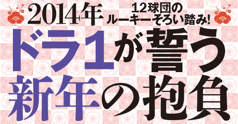 14年ドラ1が誓う新年の抱負 野球ニュース コラム 週刊ベースボールonline