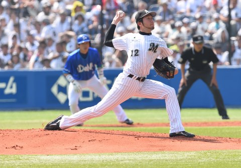 シンカー マスター ロッテ 石川歩に聞く投げ方 握り方 野球コラム 週刊ベースボールonline