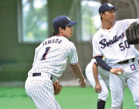 山田哲人ボブルヘッド「背番号23」「背番号1」セット - メルカリ