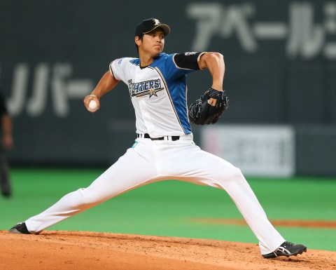 野球大谷翔平　日本ハム　ユニフォーム　ホーム