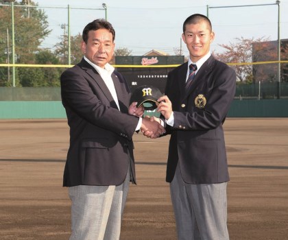 【2013ドラフト】阪神1位・岩貞祐太×北村照文スカウト 特別対談「オンリーワンになってほしい」