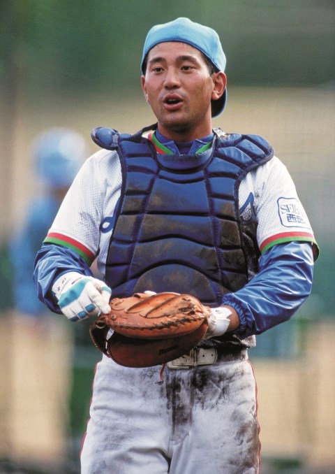 元西武ライオンズ 伊東勤選手 実使用 キャッチャーミット
