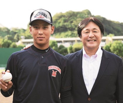 ドラフト1位候補右腕・藤平尚真に荒木大輔が迫る！「真っすぐを見てほしいです」