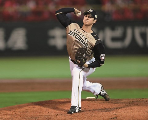 非売品日本ハム時代　大谷翔平　特大のぼり旗　非売品