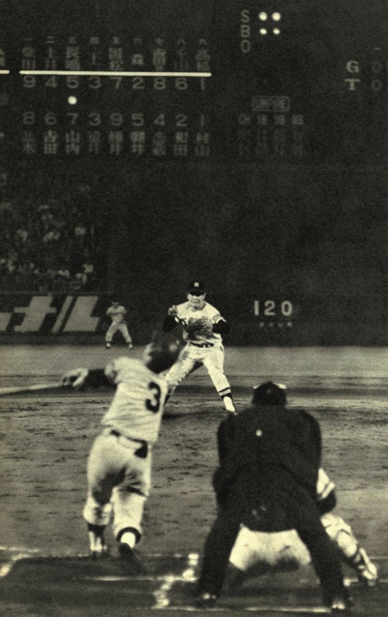 昭和レトロ 日米野球 1966年 ドジャースvs全日本 甲子園球場 library