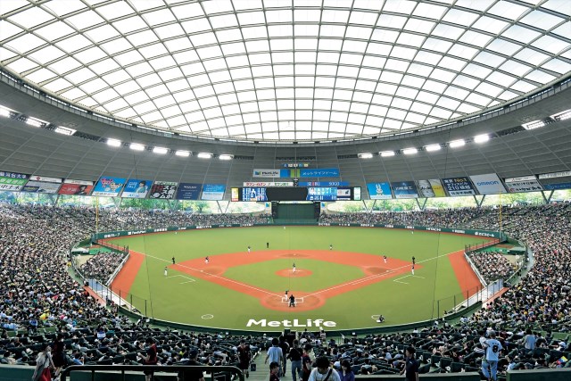 メットライフドーム 自然環境と共存するドーム球場 SINCE 1979 ...