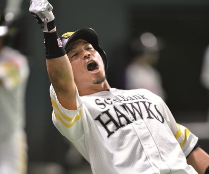 ソフトバンク・松田宣浩インタビュー　やっぱり、熱男 「いつ打つか、どこで打つか。勝利を呼び込む一打にこだわりたい」