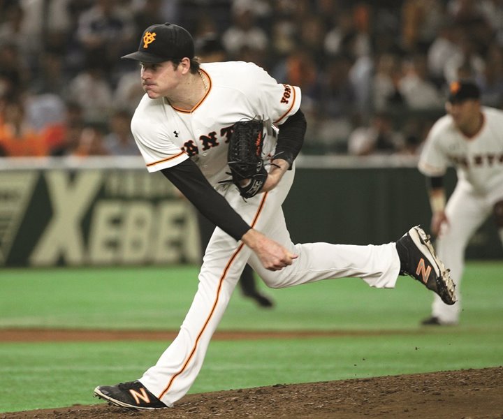 マイルズ・マイコラス投手(巨人=2015～17年) NPBの存在感を示した男