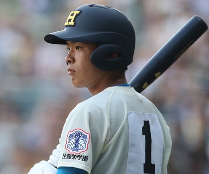 野村佑希(花咲徳栄高・投手兼内野手) 大器の片鱗を見せる埼玉の大砲