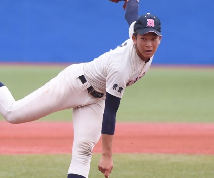 勝又温史(日大鶴ヶ丘高・投手) 新たな武器も手にした“東京最強”右腕