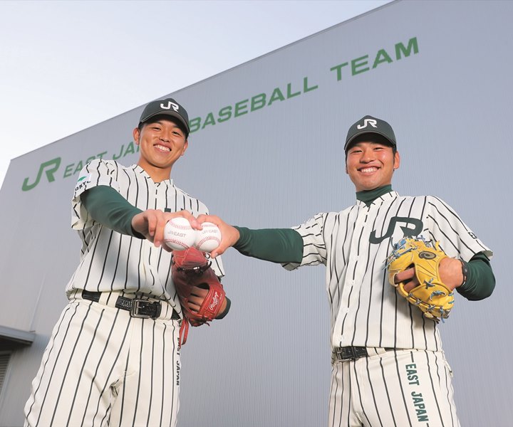太田龍×西田光汰(JR東日本・投手) 都市対抗制覇を目指す高卒3年