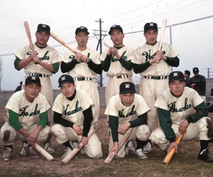 サイン入り野球ボール　野村克也　杉浦忠　鶴岡一人　広瀬叔功　南海ホークス サイン入り野球ボール 野村克也 杉浦忠 鶴岡一人 広瀬叔功 南海