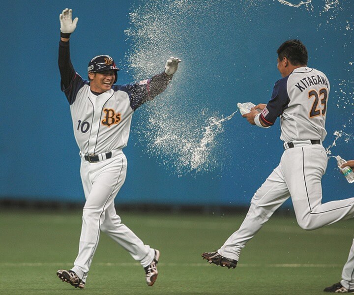 オリックス・ソックスにゴールドの2本ラインとBマーク／12球団歴代