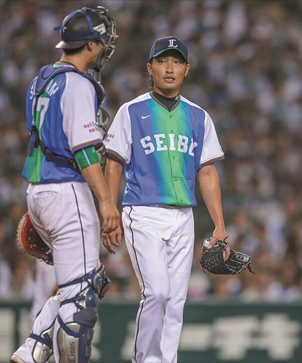元埼玉西武ライオンズ　中島裕之　オールドビジターユニ　Lサイズ 埼玉西武ライオンズ #3 中島宏之(中島裕之) 選手 ユニフォームT