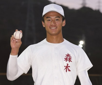 森木大智(高知高・投手)150キロから進化した151キロ 「多くの人に夢や希望を与える、力を持った存在になりたい」