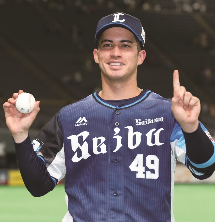 西武 ブランドン インタビュー 迷いなきフルスイング 振った中でボールを強くとらえるということを意識しています 野球コラム 週刊ベースボールonline