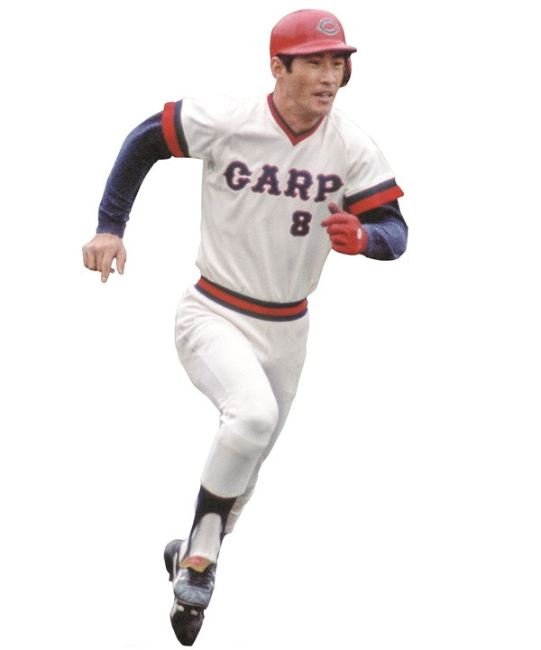 カープレジェンドユニフォーム山本浩二選手永久欠番背番号8！Oサイズ！完売品！カープ山本浩二選手