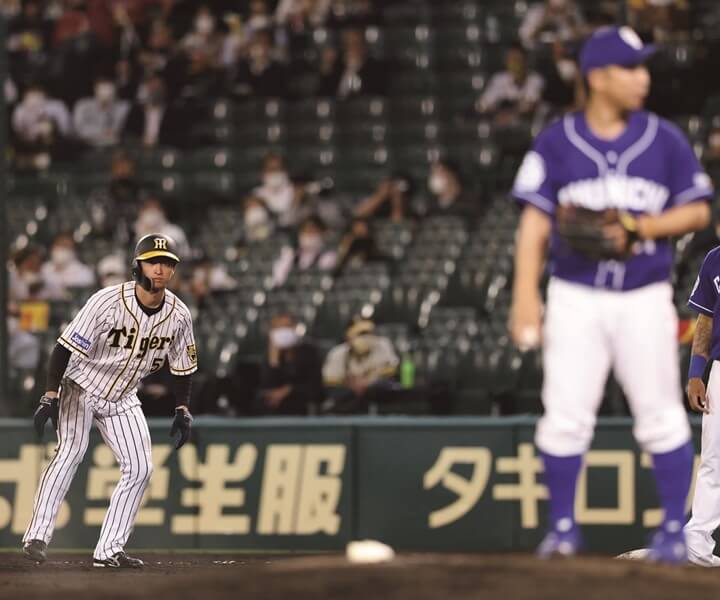 阪神 近本光司インタビュー プレッシャーを掛け続ける 塁上にいることで 後ろの打者が打ちやすい状況を作り出したい 野球コラム 週刊ベースボールonline