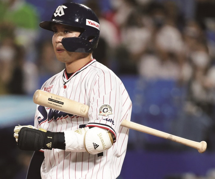 激レア』ヤクルト 山田哲人選手 実使用バット（折） プロ野球 日本代表 