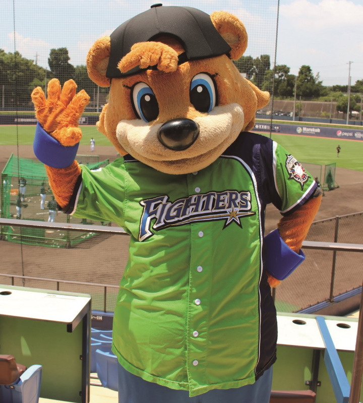 12球団唯一のファーム専属マスコット 日本ハム カビーの1日に密着 野球コラム 週刊ベースボールonline