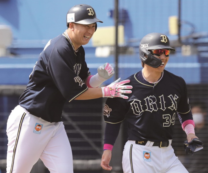 オリックス 吉田正尚 外野手 杉本裕太郎 外野手 打線を太く強くした三 四番の絆 野球コラム 週刊ベースボールonline