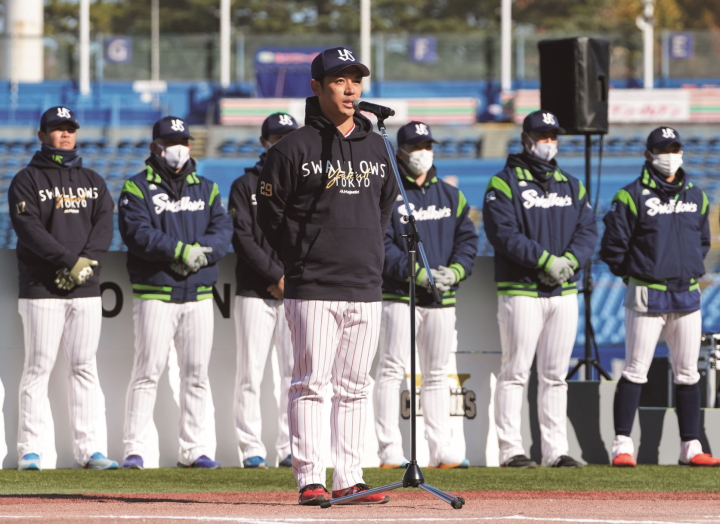 ヤクルト 応援ありがとう ファン感謝デー開催 21 12 5 神宮球場 野球コラム 週刊ベースボールonline