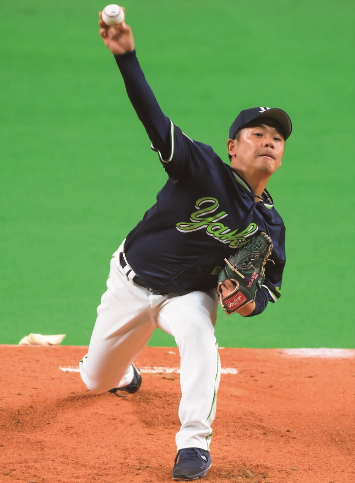 ライアン小川 実使用投手用グローブ Wilson ライアン小川 実使用投手用