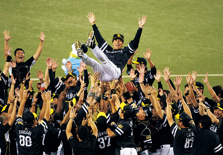 ソフトバンクホークス 2014年 パ・リーグ優勝記念フォトプラーク